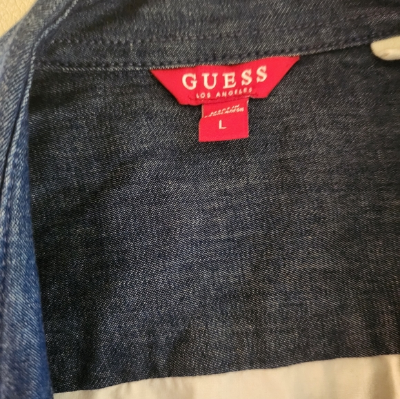 Mens button up guess shirt - Picture 5 of 7